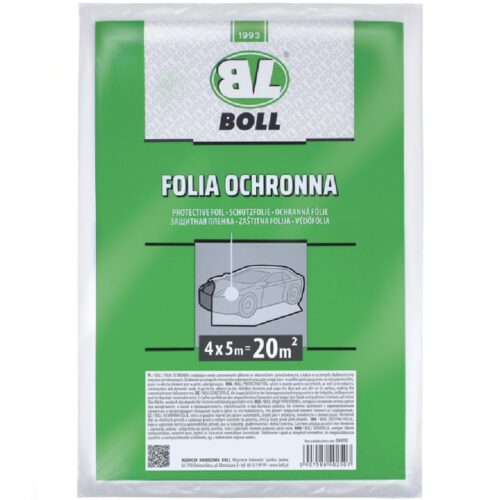 BOLL Folia ochronna lakiernicza malarska 4x5m 20m²