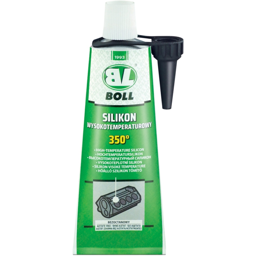 Alti Group BOLL Silikon wysokotemperaturowy 350°C czarny 80 ml