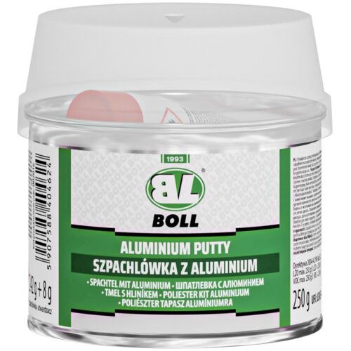 BOLL Szpachlówka z aluminium 0,25kg (szpachlówka 242g + utwardzacz 8g)