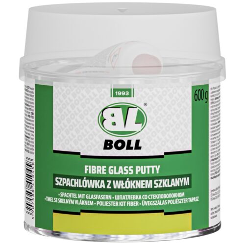 BOLL Szpachlówka z włóknem szklanym 0,6kg (szpachlówka 578g + utwardzacz 22g)