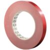 BOLL Taśma akrylowa dwustronnie klejąca 15mm 10m czerwona wzmocniona