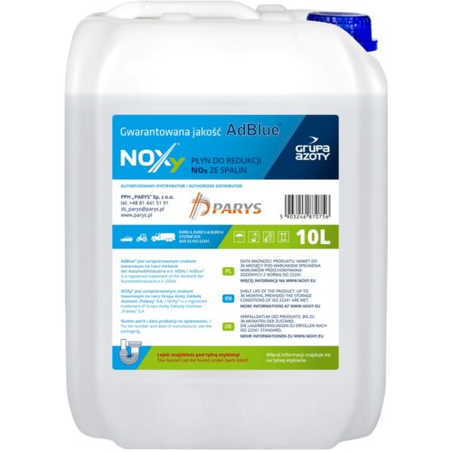 ADBLUE NOXY 10L Płyn kataliczny do paliwa