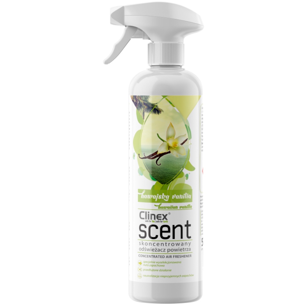Alti Group CLINEX Scent Hawajska Wanilia Skoncentrowany odświeżacz powietrza 500 ml