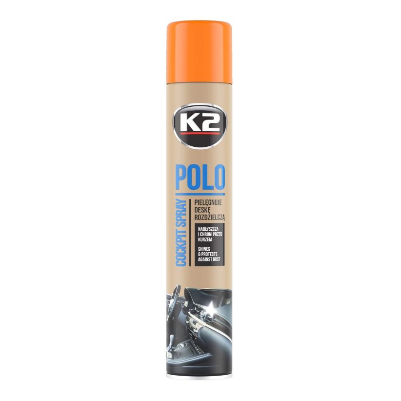 Alti Group K2 Polo Cockpit brzoskwinia 750 ml Pielęgnuje deskę rozdzielczą
