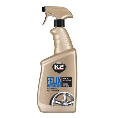 K2 FELIX Skuteczny plyn do czyszczenia felg i kolpakow atomizer 770 ml