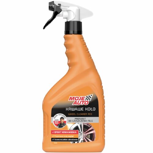 MOJE AUTO Krwawe koło 700ml atomizer Preparat do czyszczenia felg