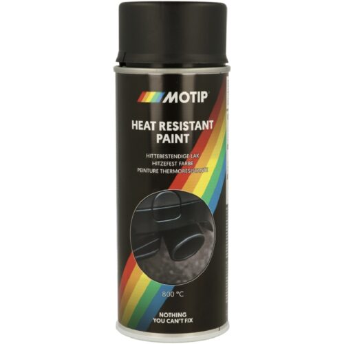 MOTIP Lakier żaroodporny czarny 800°C 400ml spray