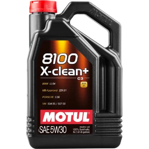 MOTUL 8100 5W30 X-CLEAN+ C3 5L Olej silnikowy syntetyczny