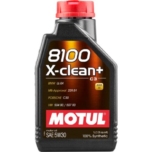MOTUL 8100 5W30 X-CLEAN+ C3 1L Olej silnikowy syntetyczny