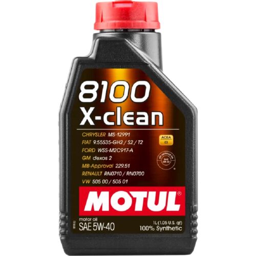 MOTUL 8100 5W40 X-CLEAN C3 1L Olej silnikowy syntetyczny