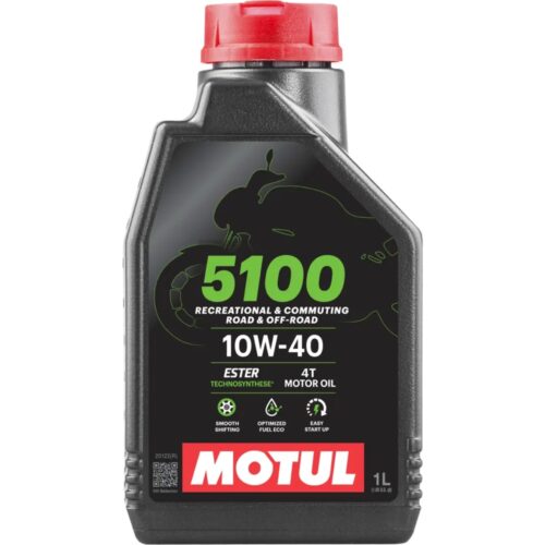 MOTUL 5100 4T 10W40 ESTER MA2 1L Olej silnikowy półsyntetyczny do motocykla quada