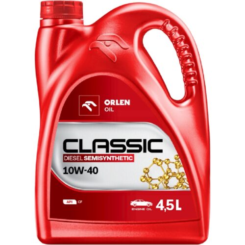 ORLEN OIL Classic Semisynthetic DIESEL 10W40 4,5L Olej silnikowy półsyntetyczny