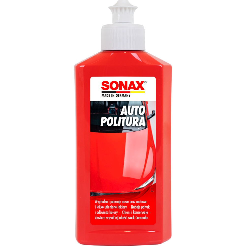 Alti Group SONAX Auto Politura 250 ml Usuwa zmatowienia i zadrapania z lakieru
