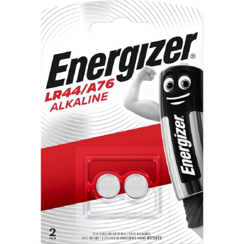 ENERGIZER LR44 A76 Bateria okrągła alkaliczna blister 2 szt.