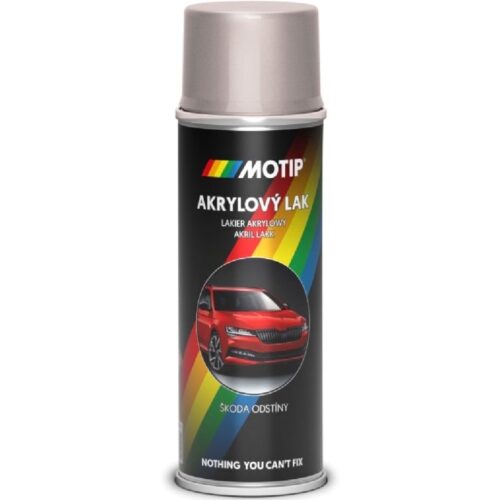MOTIP Lakier SKODA AC9102 srebrny diament 200ml spray