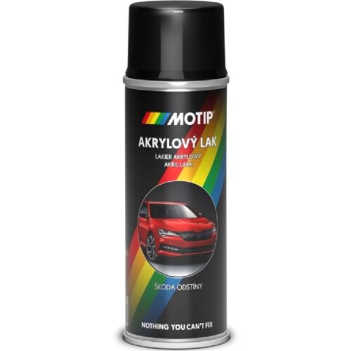 MOTIP Lakier SKODA AC9910 czarny metalik 200ml spray