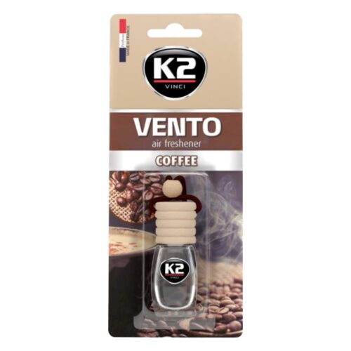 k2 vento coffee drewienko zapachowe do wnetrza o aromacie swiezo mielonej palonej kawy