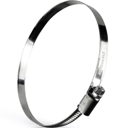 MA PROFESSIONAL Opaska zaciskowa ślimakowa 120-140 / 9mm W2 stal nierdzewna