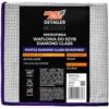 MOJE AUTO DETAILER Mikrofibra waflowa do szyb DIAMOND GLASS 370g/m2 40x40cm GREY