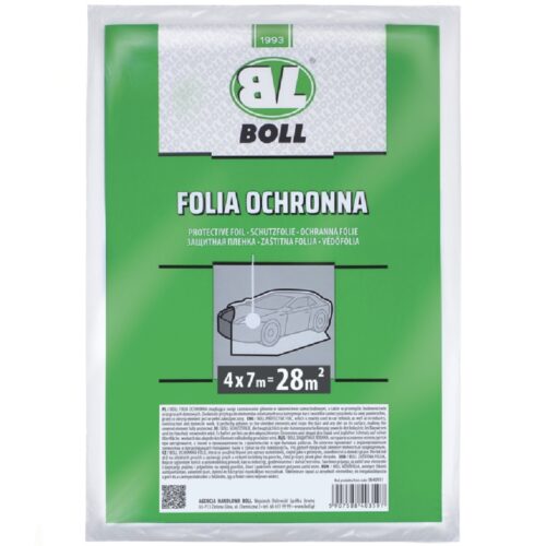 BOLL Folia ochronna lakiernicza malarska 4x7m 28m²