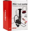 AMIO Pompka nożna MINI PU03 metalowa z manometrem