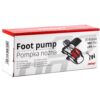 AMIO Pompka nożna dwutłokowa z manometrem HQ 2xO45mm PU07 2 cylindry
