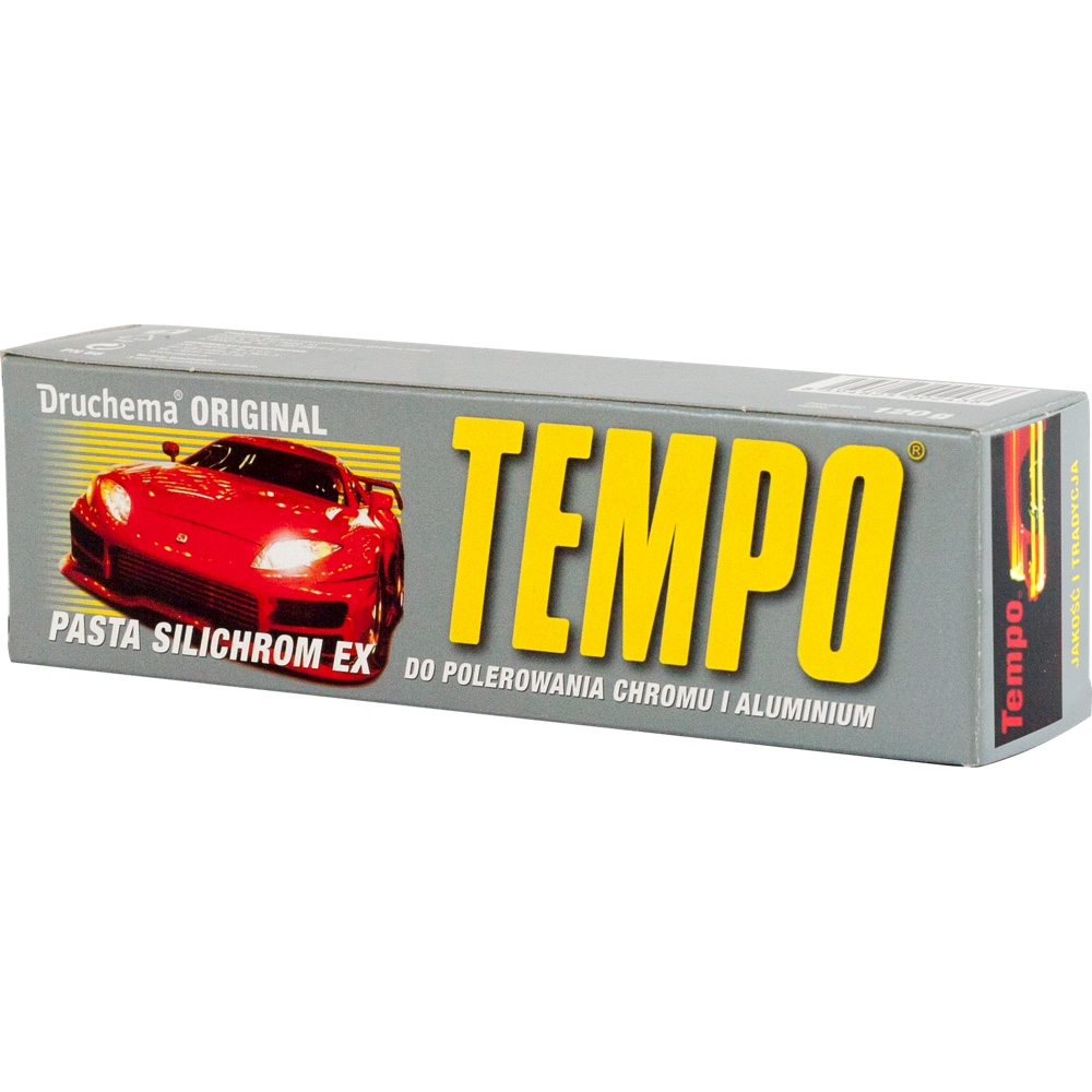 alti.magazyn DRUCHEMA Tempo Silichrom EX 120g Pasta polerska do chromu i aluminium