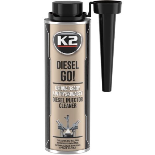 K2 Diesel GO! 250 ml Preparat do czyszczenia wtrysków diesla