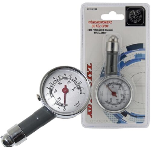 Ciśnieniomierz metalowy 7,35 bar max 106 psi