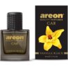 AREON Perfumy samochodowe 50ml „VANILLA BLACK” Waniliowo-cytrusowe nuty zapachowe