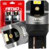AMIO Żarówki LED CANBUS PRO W21/5W 4x3030SMD BIAŁE 12/24V 2 szt.