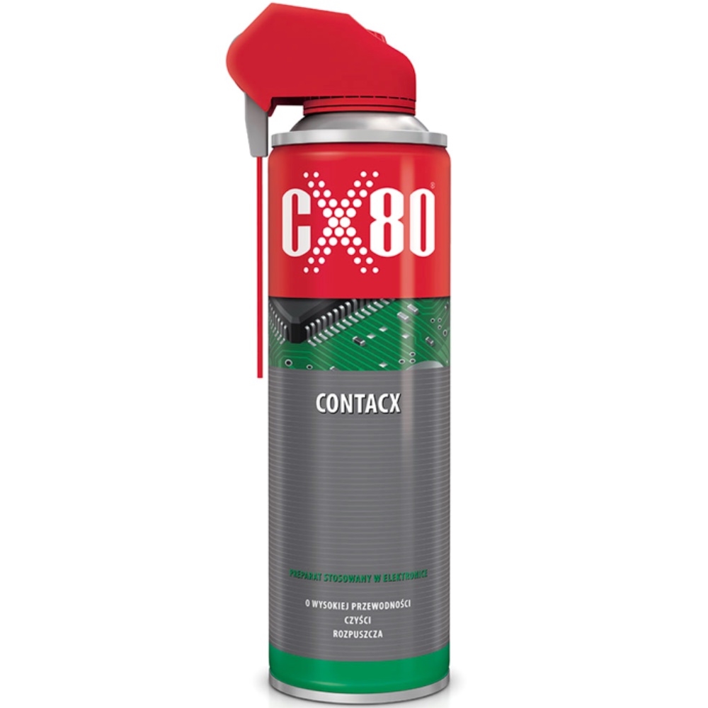 Krzysztof Gruszczyk CX80 Contacx 500ml Contact Cleaner Duo Spray
