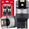 AMIO Żarówki LED CANBUS WY21W 2x1860 SMD pomarańczowe 12V 24V