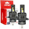 AMIO Żarówki LED CANBUS H4/H19 44W 6500K Aviator z wentylatorem