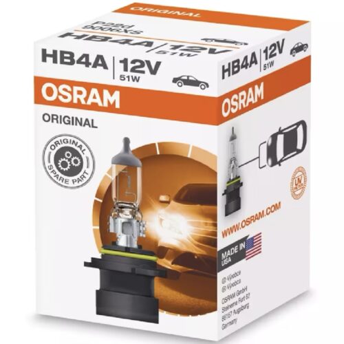OSRAM Żarówka halogenowa HB4A 12V 51W P22d