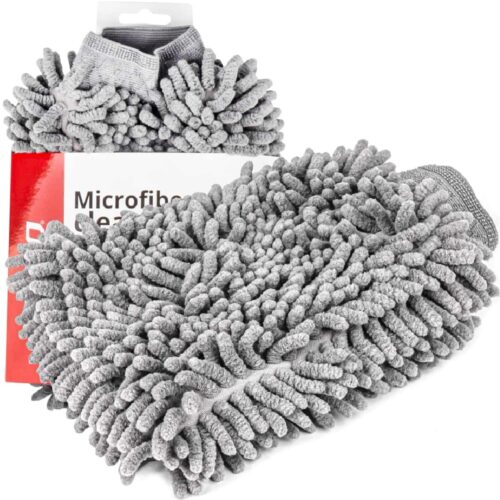AMIO Rękawica do mycia samochodu z mikrofibry Cwash-09