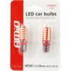 AMIO Żarówki LED CANBUS 24SMD 3014 T10e W5W SILCA White 12V