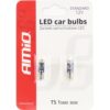 AMIO Żarówki LED STANDARD T5 W1W 1xSMD 3030 12V High Power