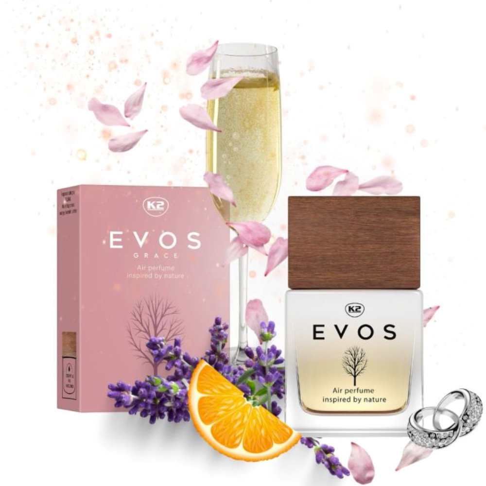 Krzysztof Gruszczyk K2 EVOS GRACE MADAM Perfumy do auta dla kobiet 50ml