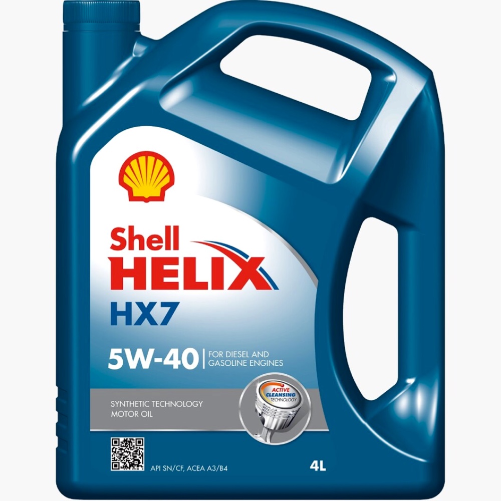 Krzysztof Gruszczyk SHELL Helix HX7 5W40 4L Olej silnikowy w technologii syntetycznej