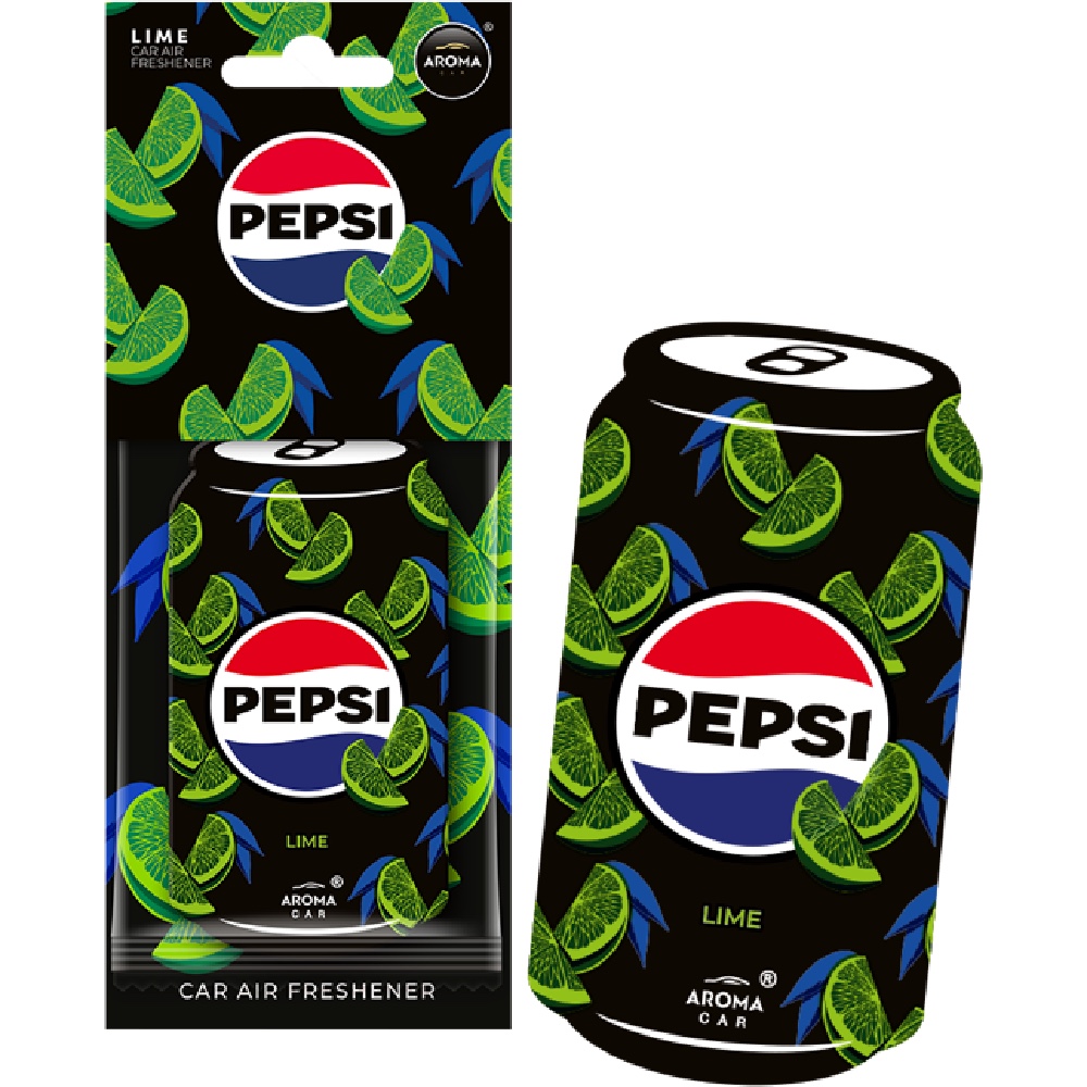 Krzysztof Gruszczyk AROMA PEPSI Cellulose LIME Zawieszka o zapachu limonkowej coli