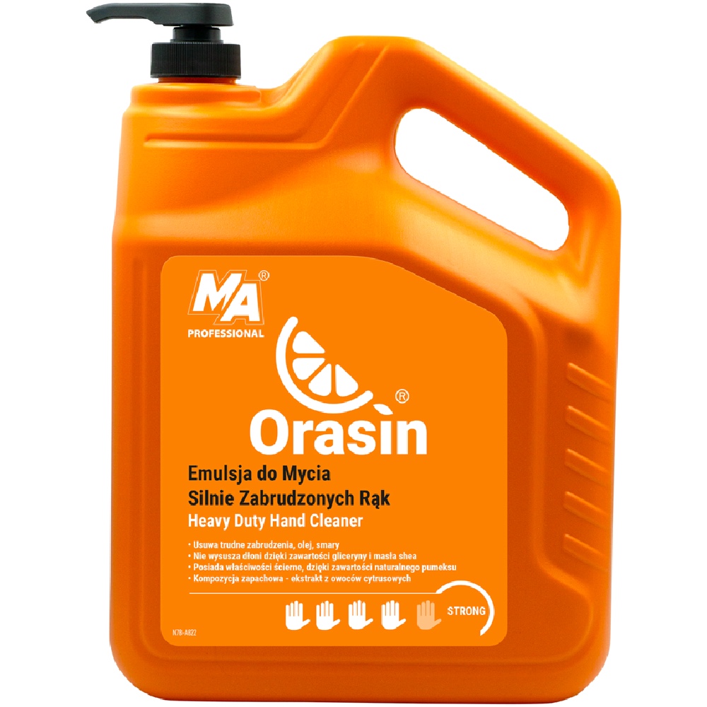 Krzysztof Gruszczyk MA PROFESSIONAL ORASIN 5,5kg Emulsja do mycia silnie zabrudzonych rąk