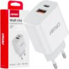 AMIO Ładowarka kostka sieciowa 20W 5V 3A QC 240V