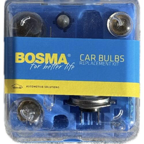 BOSMA Zestaw żarówek zapasowych H1 H7 12V Zasobnik
