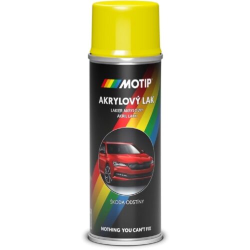 MOTIP Lakier SKODA AC6200 żółta 200ml spray