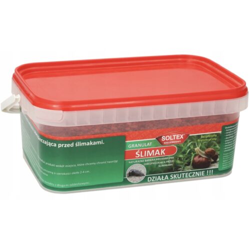 SOLTEX Mechaniczna bariera przeciw ślimakom 1kg Granulat