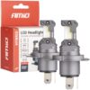 AMIO Żarówki LED Canbus H4 H19 6000K 60W 5600lm