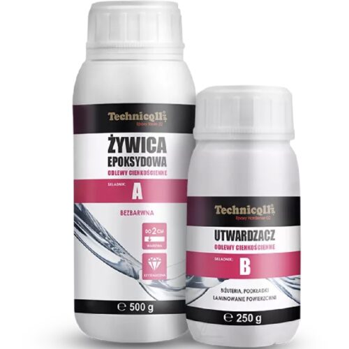 TECHNICQLL Żywica epoksydowa do odlewów cienkościennych 750g