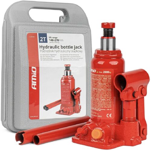 AMIO Podnośnik hydrauliczny słupkowy 2T w pudełku