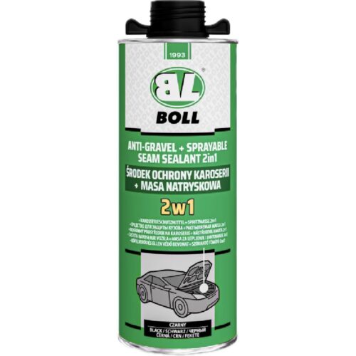 Boll Środek ochrony karoserii + masa natryskowa 2w1 czarny baranek na pistolet 1kg